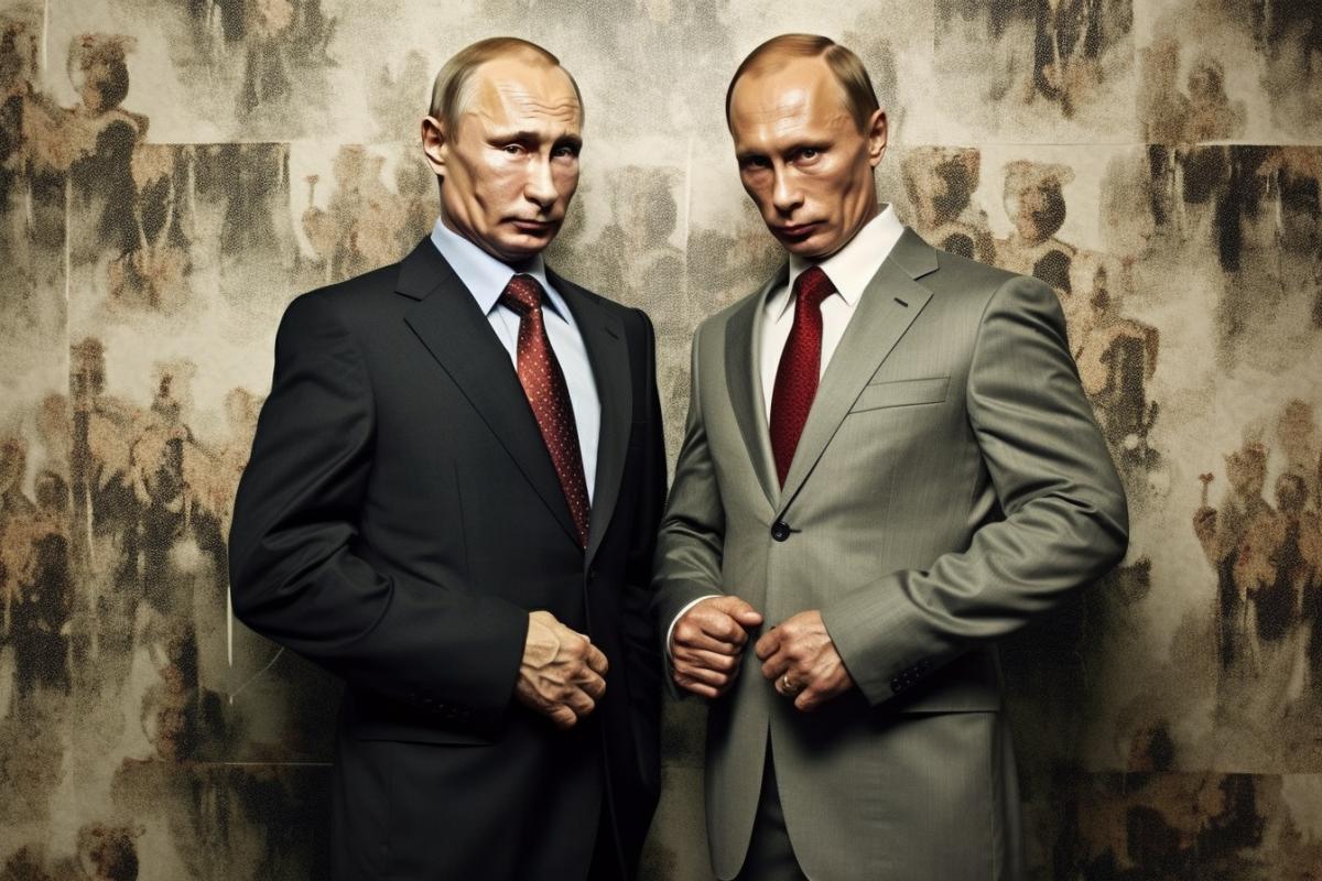 Doubles of Putin in a joint photo