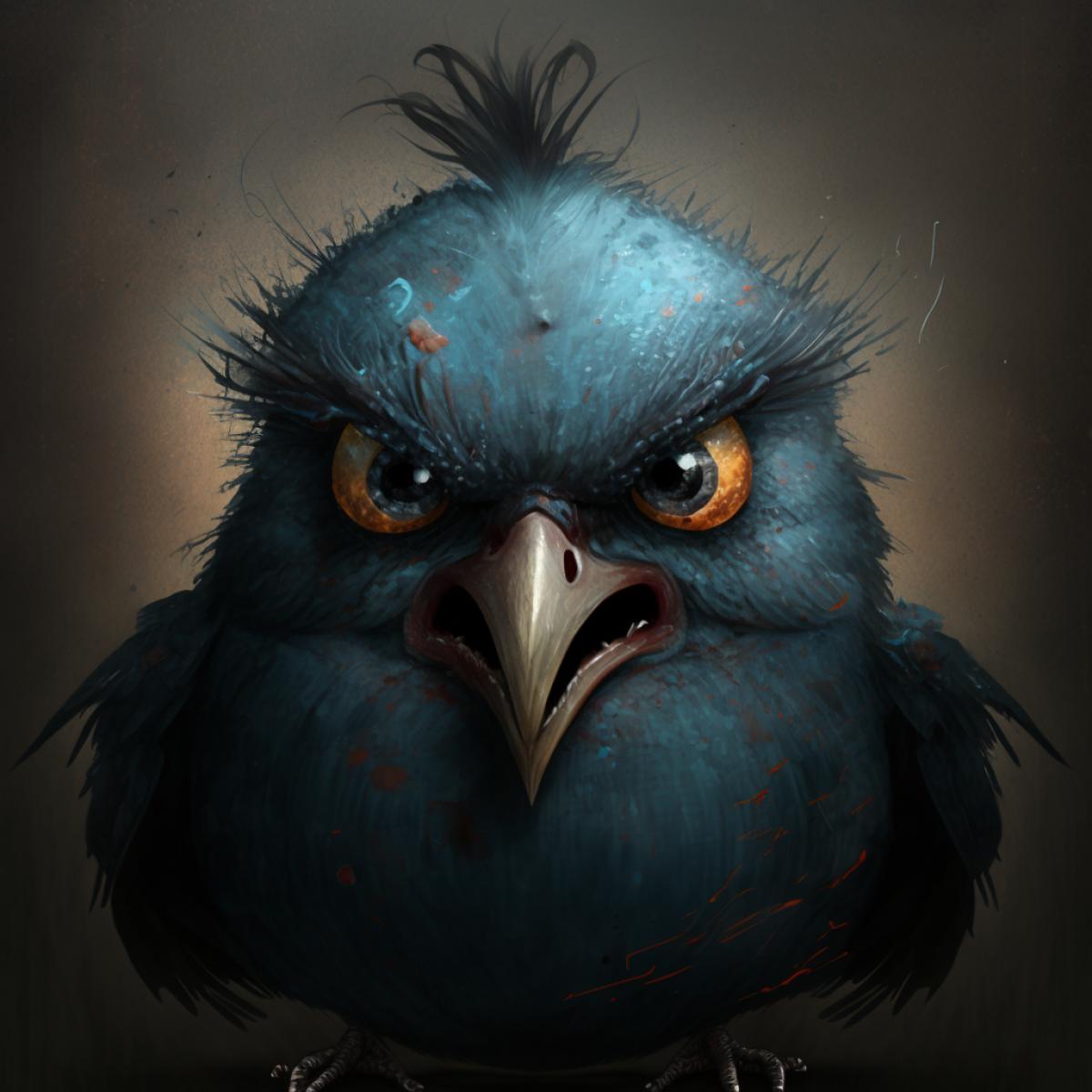 Evil Twitter Bird