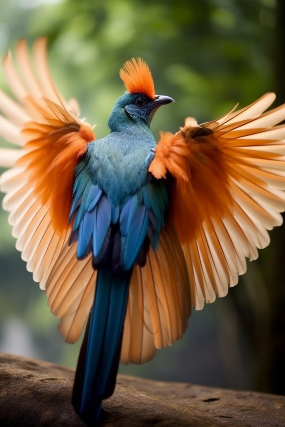 Bird with big wings