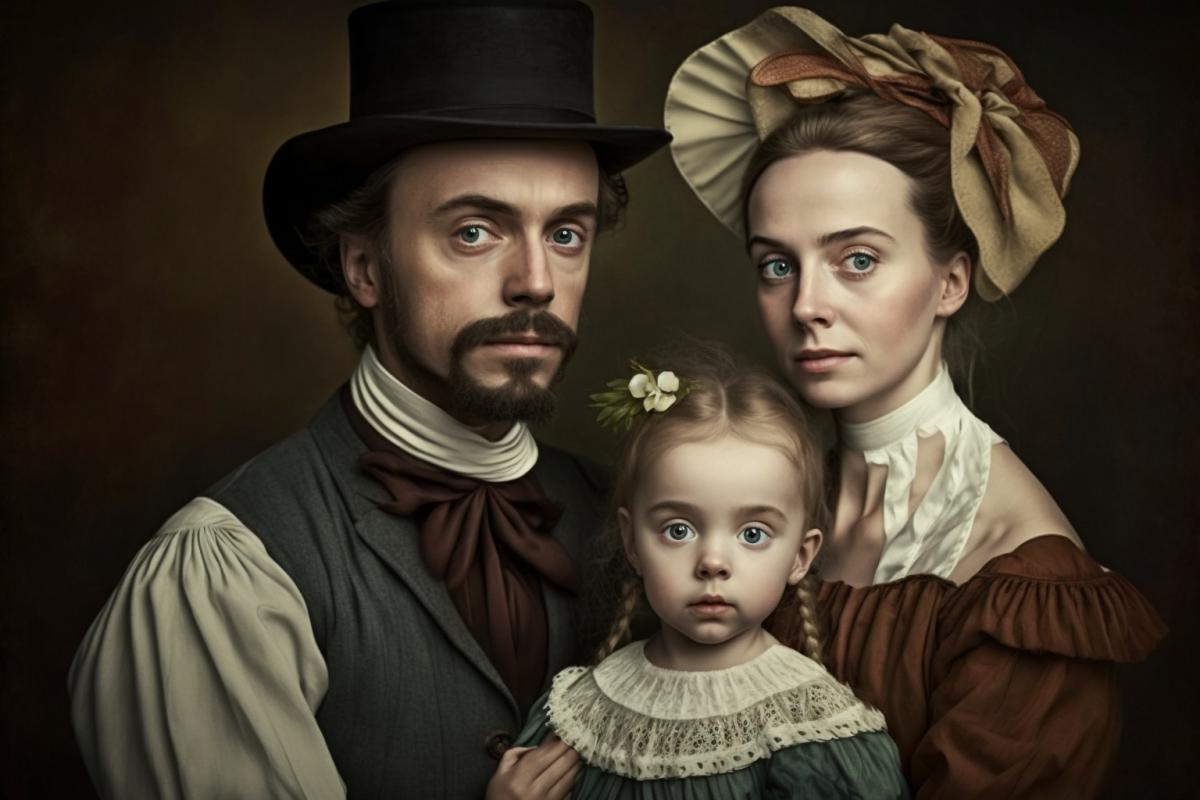 Young family