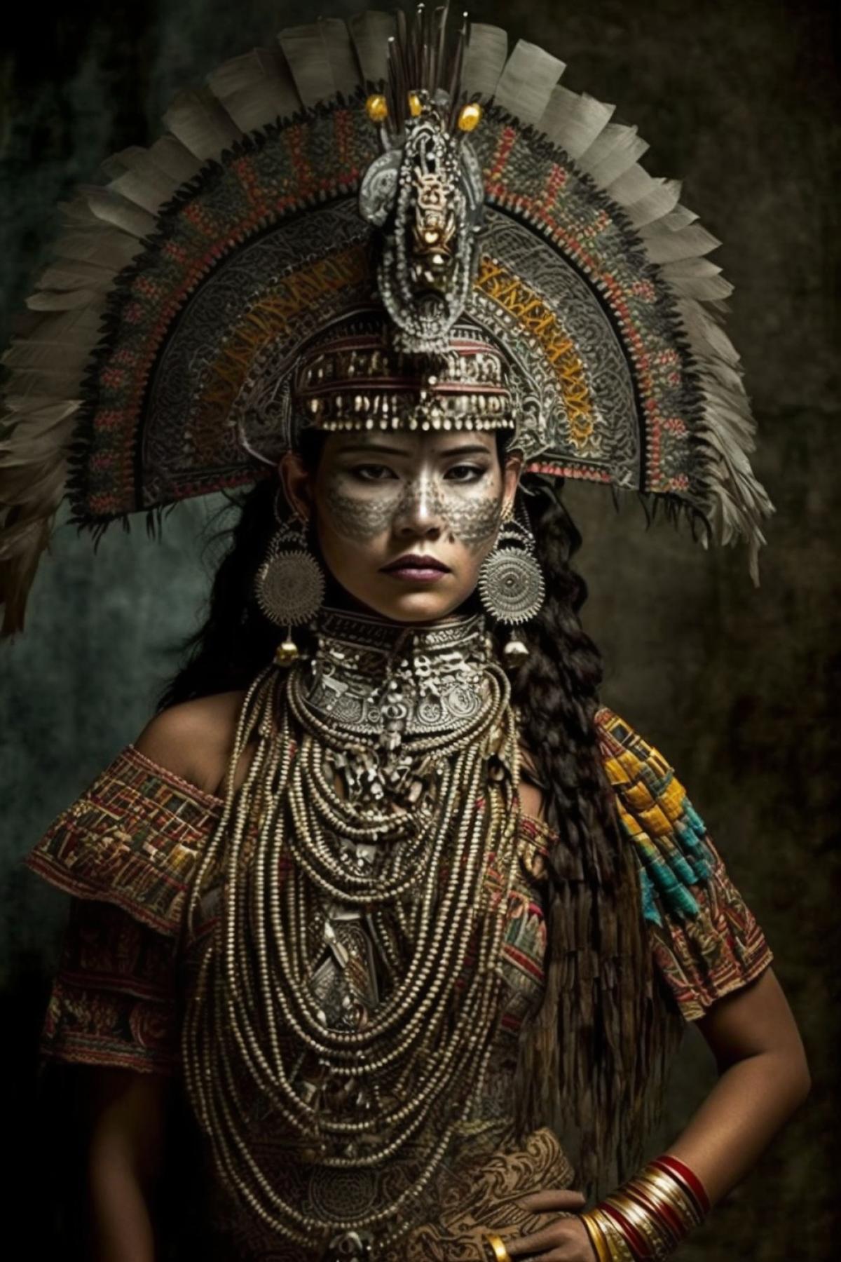 Mayan national costume