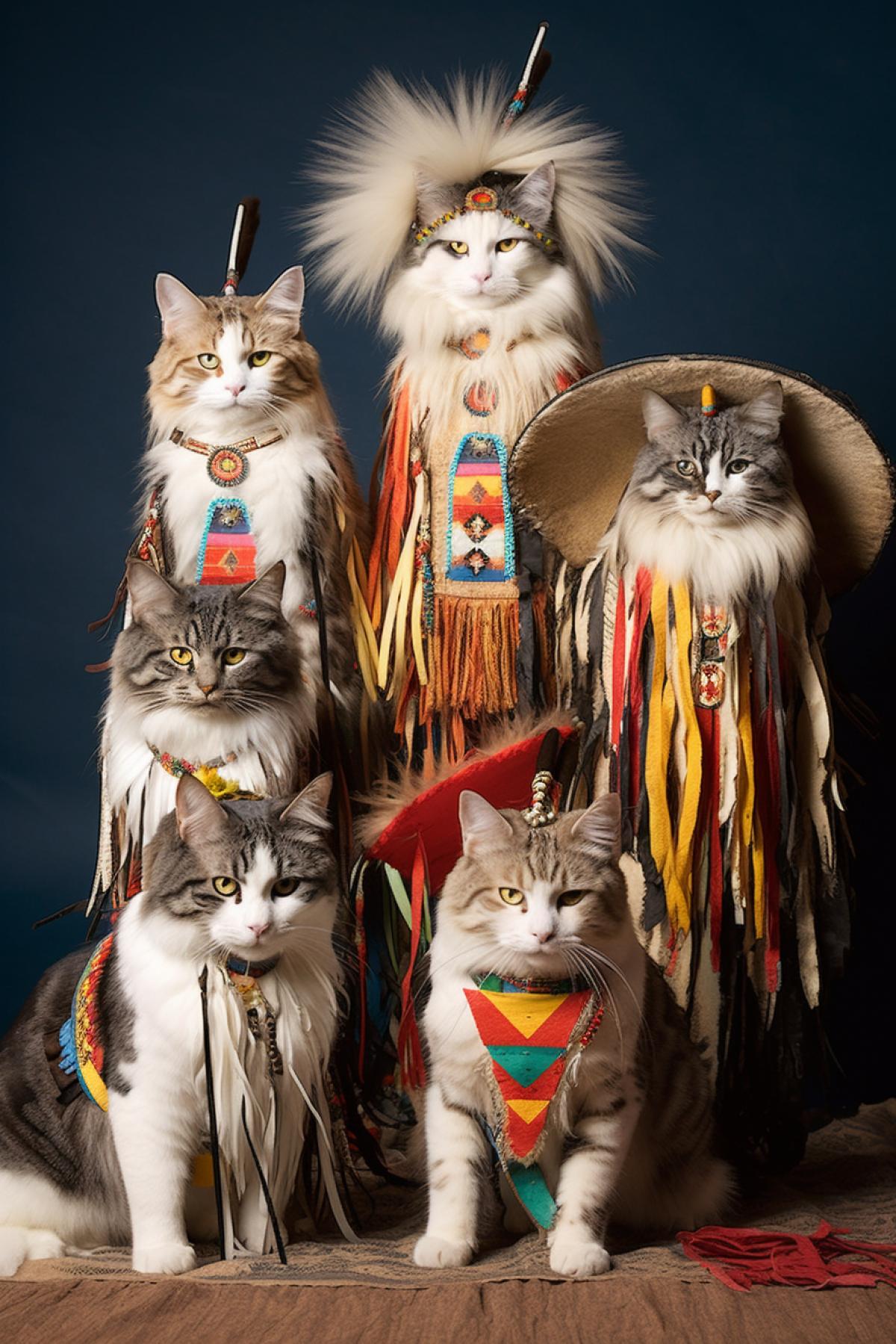 national cat’s costumes