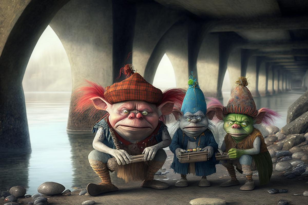 Trolls under the bridge