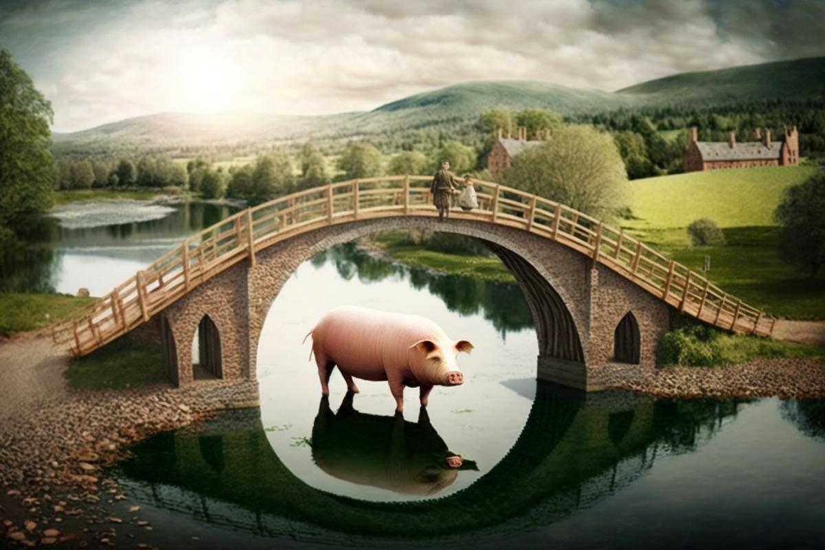 pig bridge