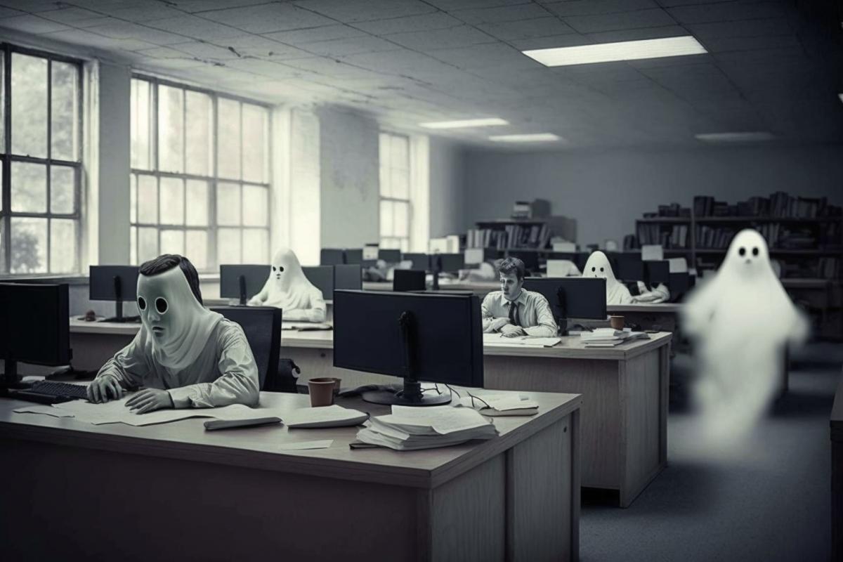 Ghosts go to work