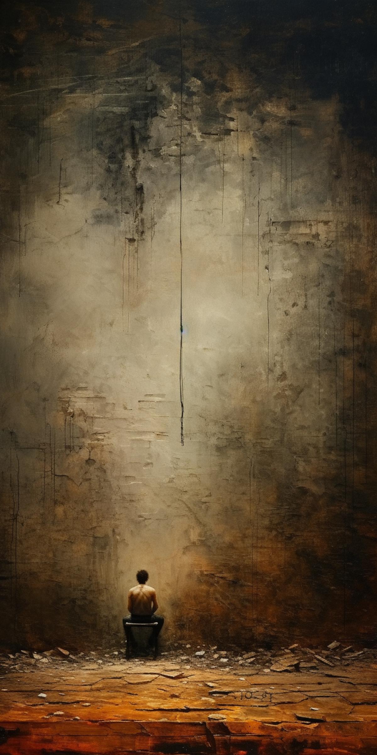 nothing, the absence of something, empty space, vacuum, emptiness, gaping, desertedness, abandonment, peace, decay, dust.