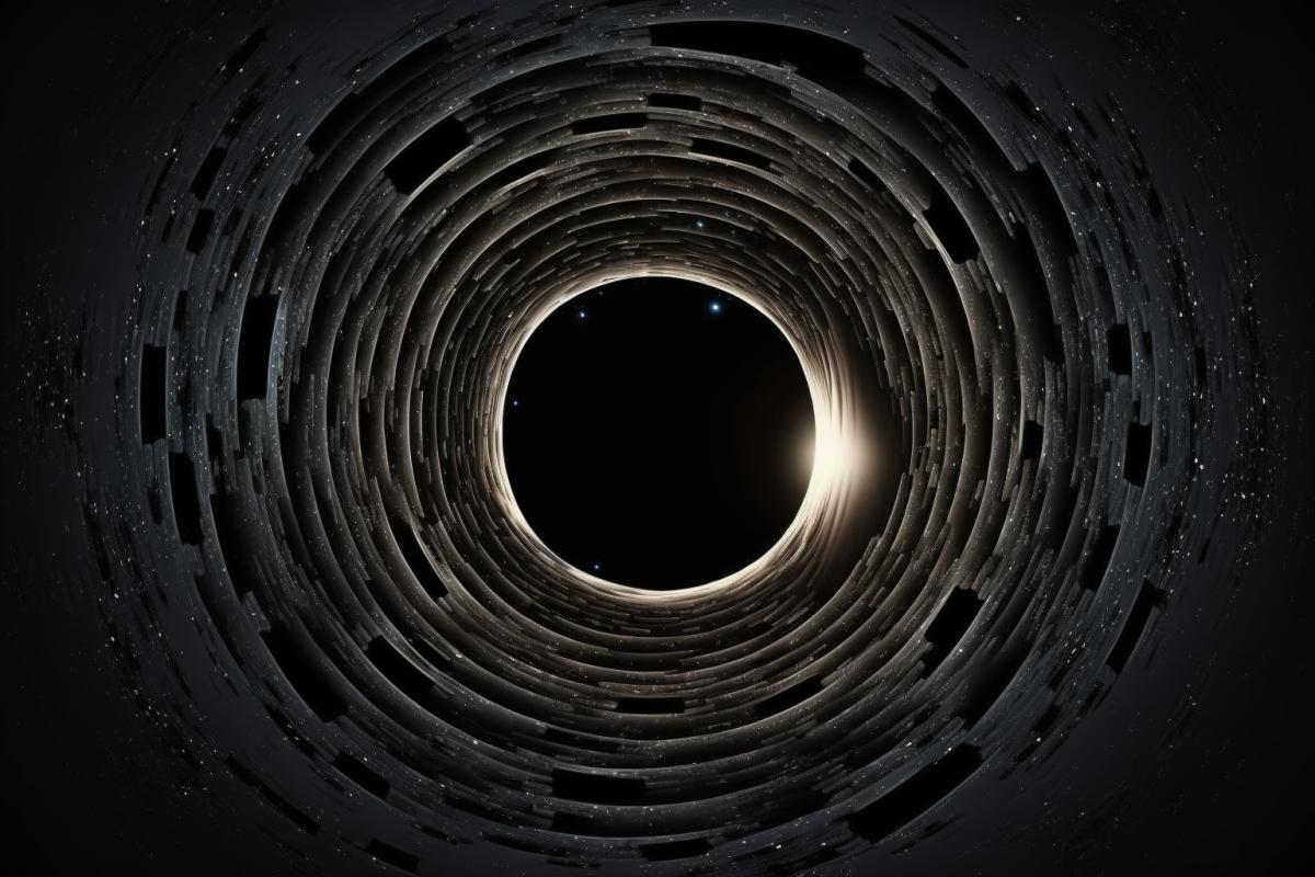 dark hole, space