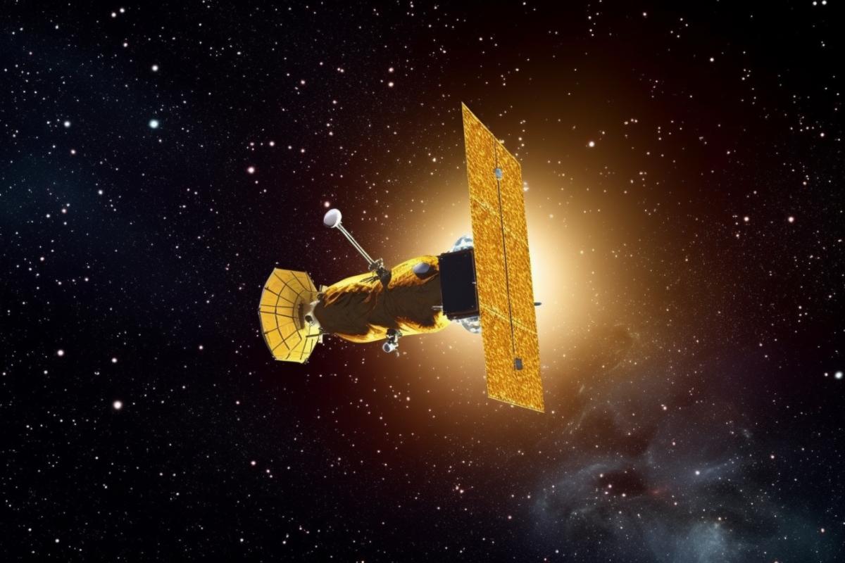 Space satellite in the universe, fractality
