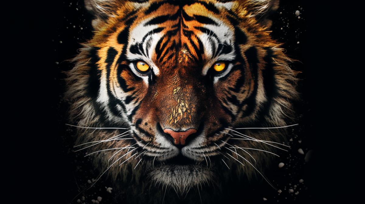 make a tiger poster