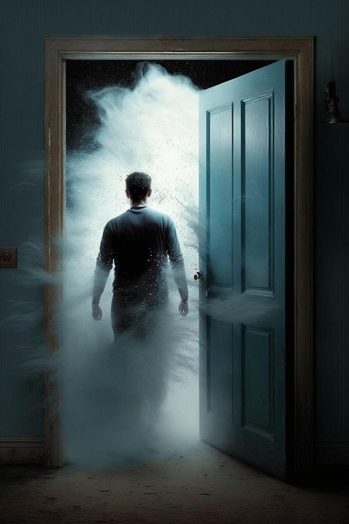 Close the door behind me, Im leaving
