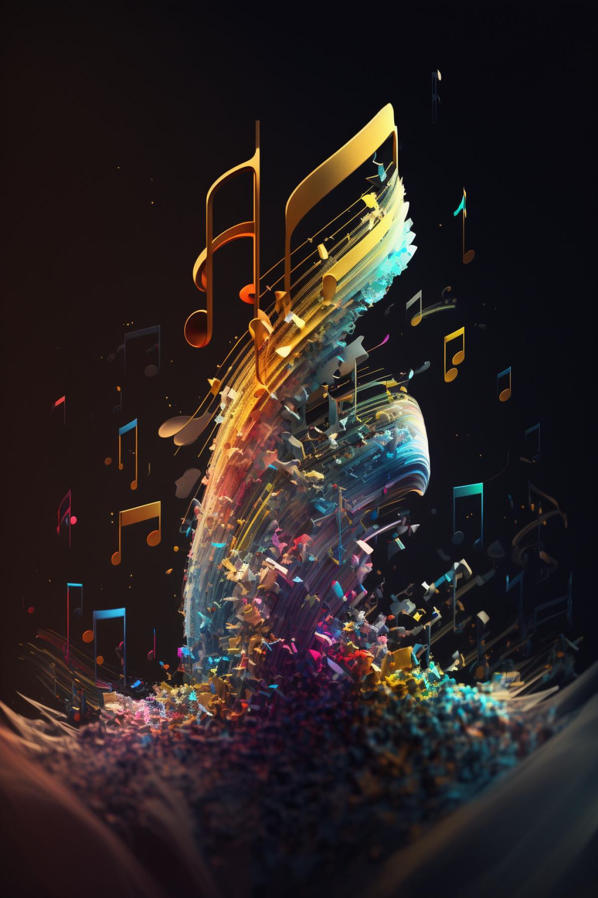 Music visualization, 8k