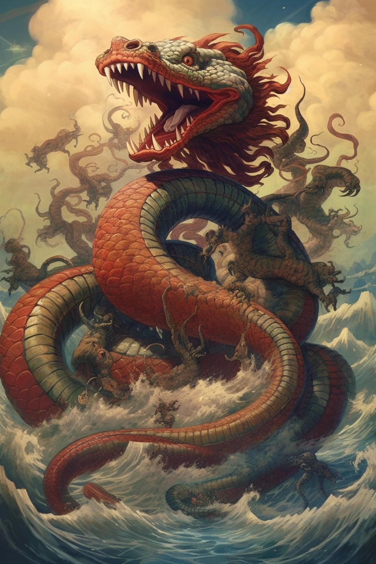 Chinese great serpent