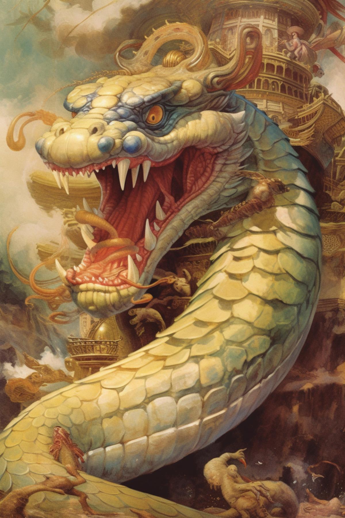 Chinese great serpent