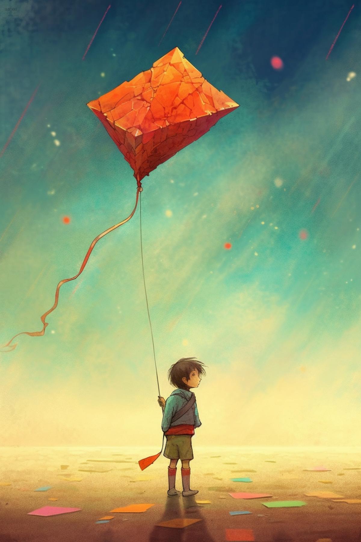 kite flying kite
