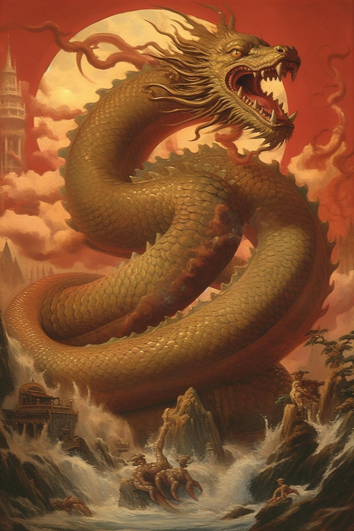 Chinese great serpent