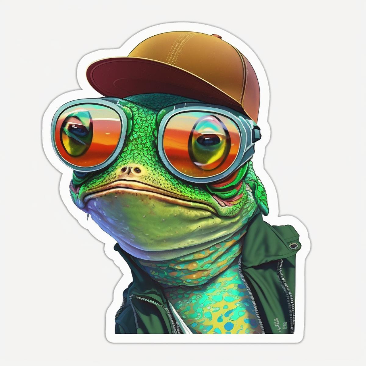 🐮🐸😝 sticker