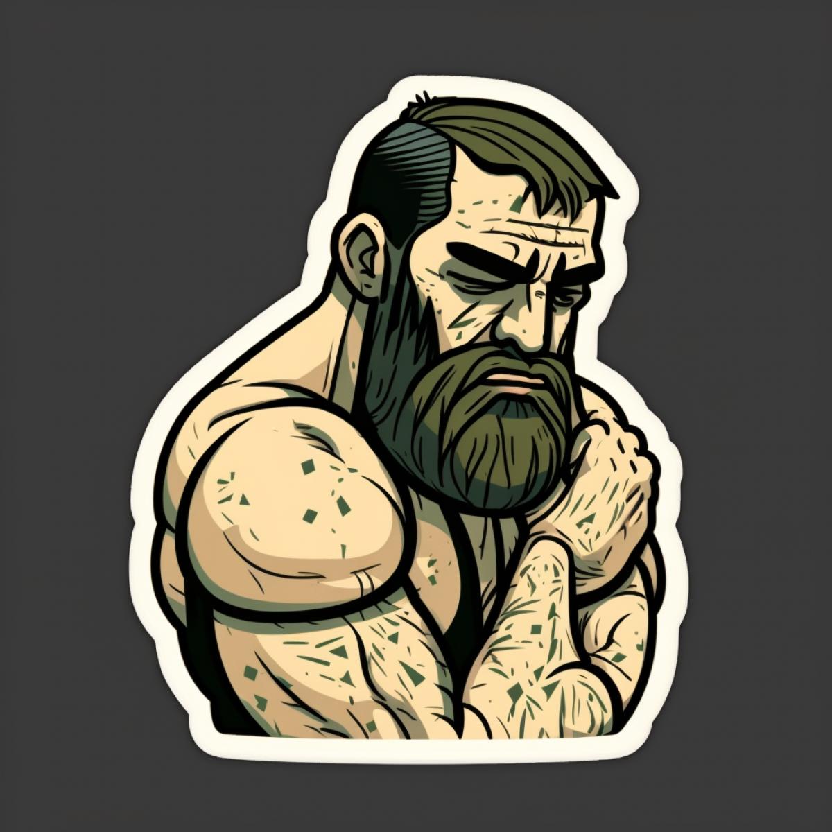 🤡🥶💪 sticker