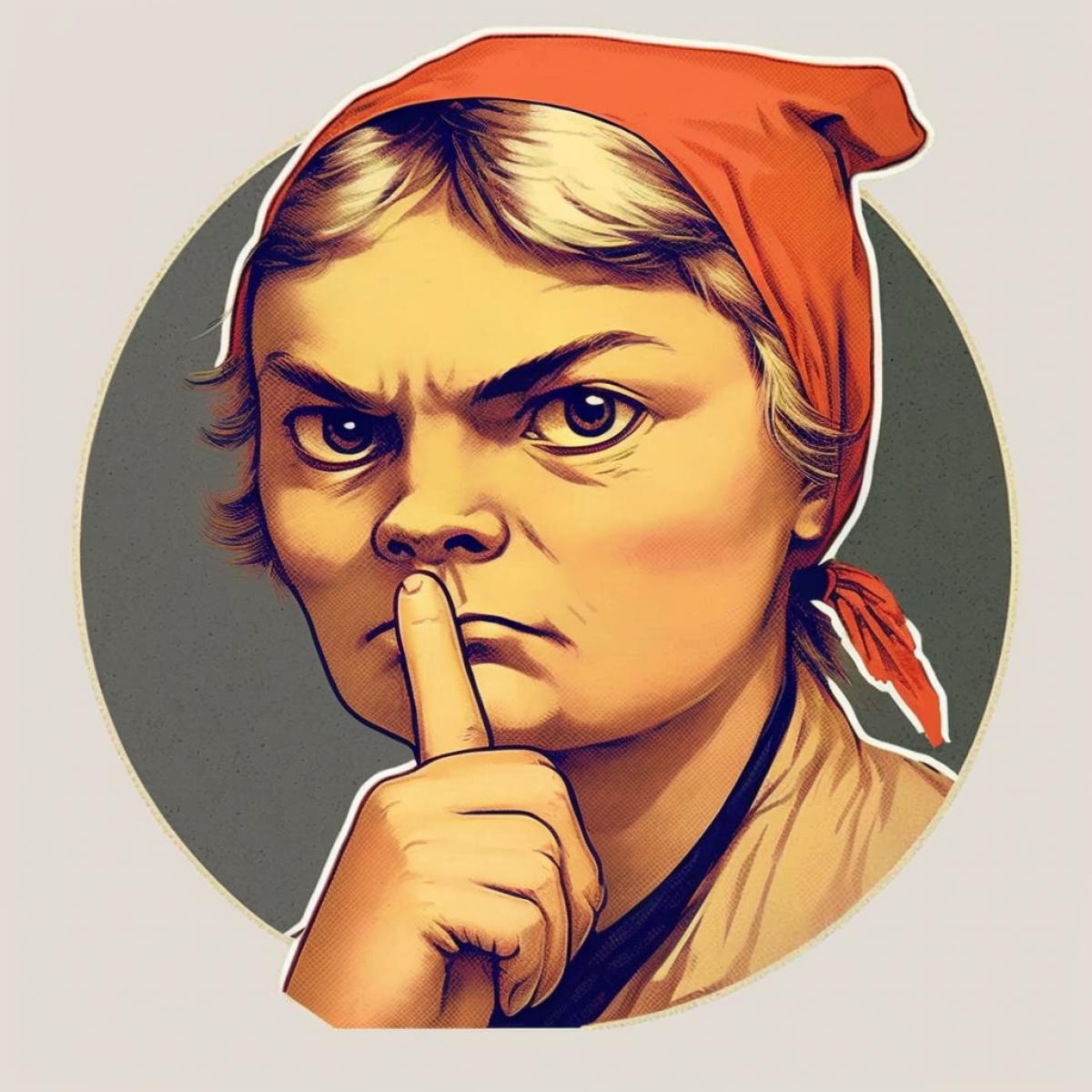 Do not chat. Telegram sticker.