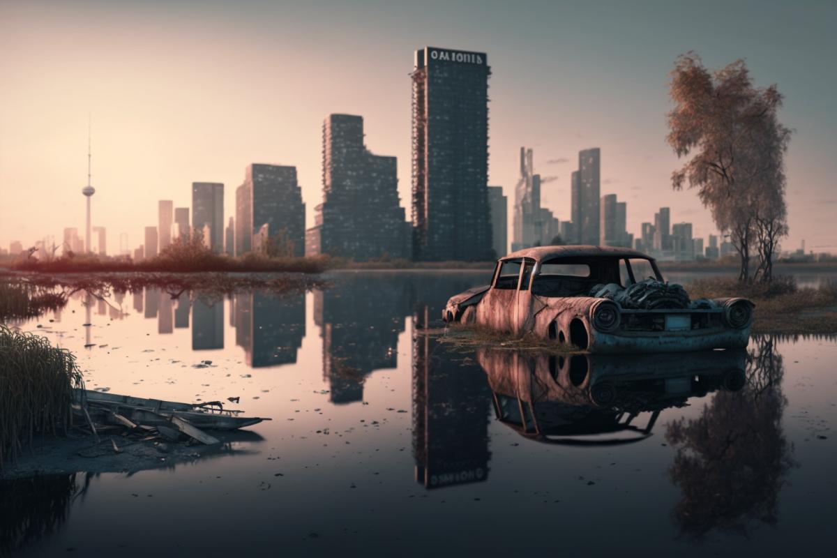 Post-apocalypse, photography, 8k