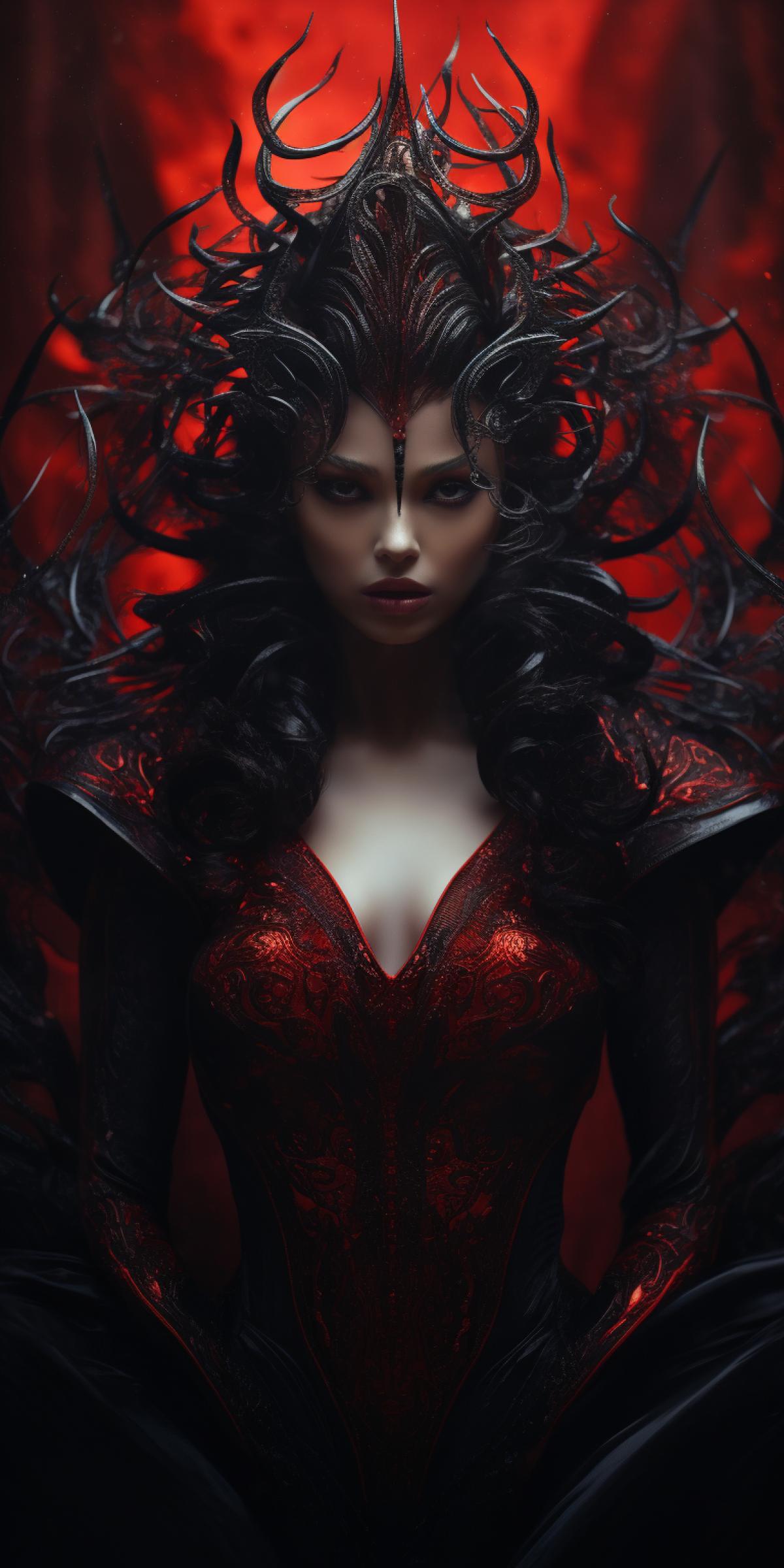 a dramatic dark and menacing techno gothic vampire stalking the night, ominous eerie impressionist abstract cubism tiny smooth wavy segments, a dense cloud of smoke made of amber flames, 8K ultra sharp resolution, zoomed out full body shot, dark detailed ultra modern vampire décor, red hour :: evil vampire expression :: harmonious waves :: intricate elaborate detailed