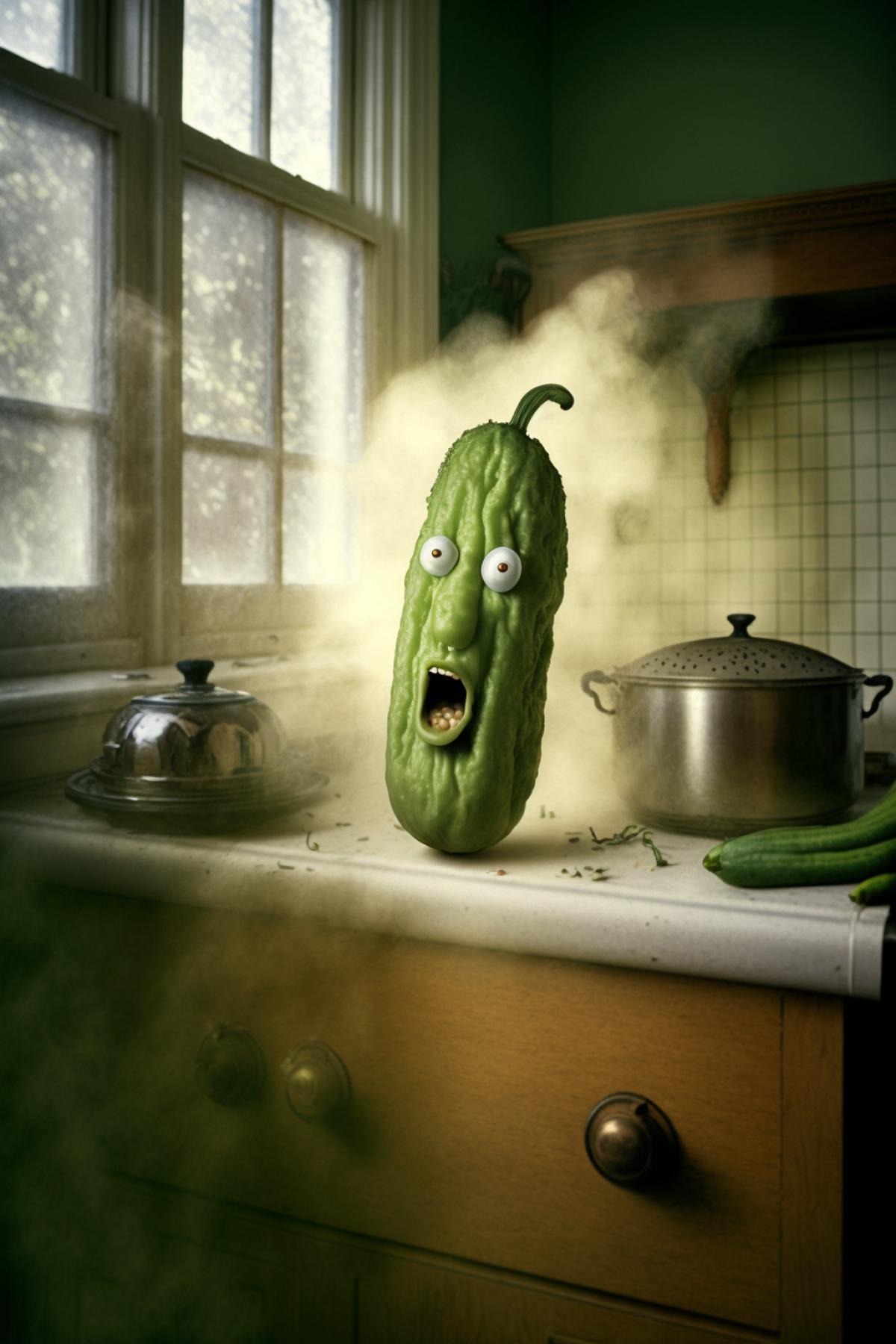 Hallucinations of a Cucumber Cook