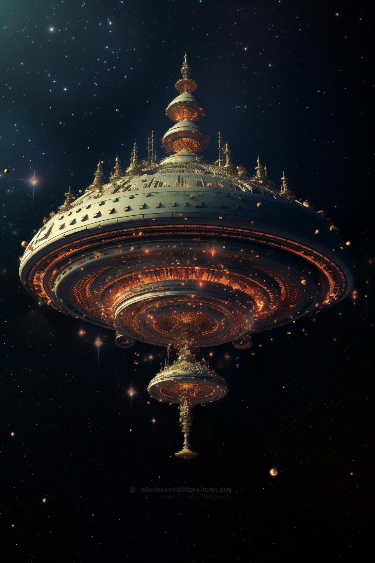 fractals space ufo