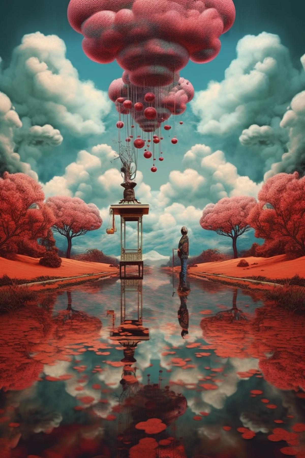 hallucinations parallel spiritual world surrealism