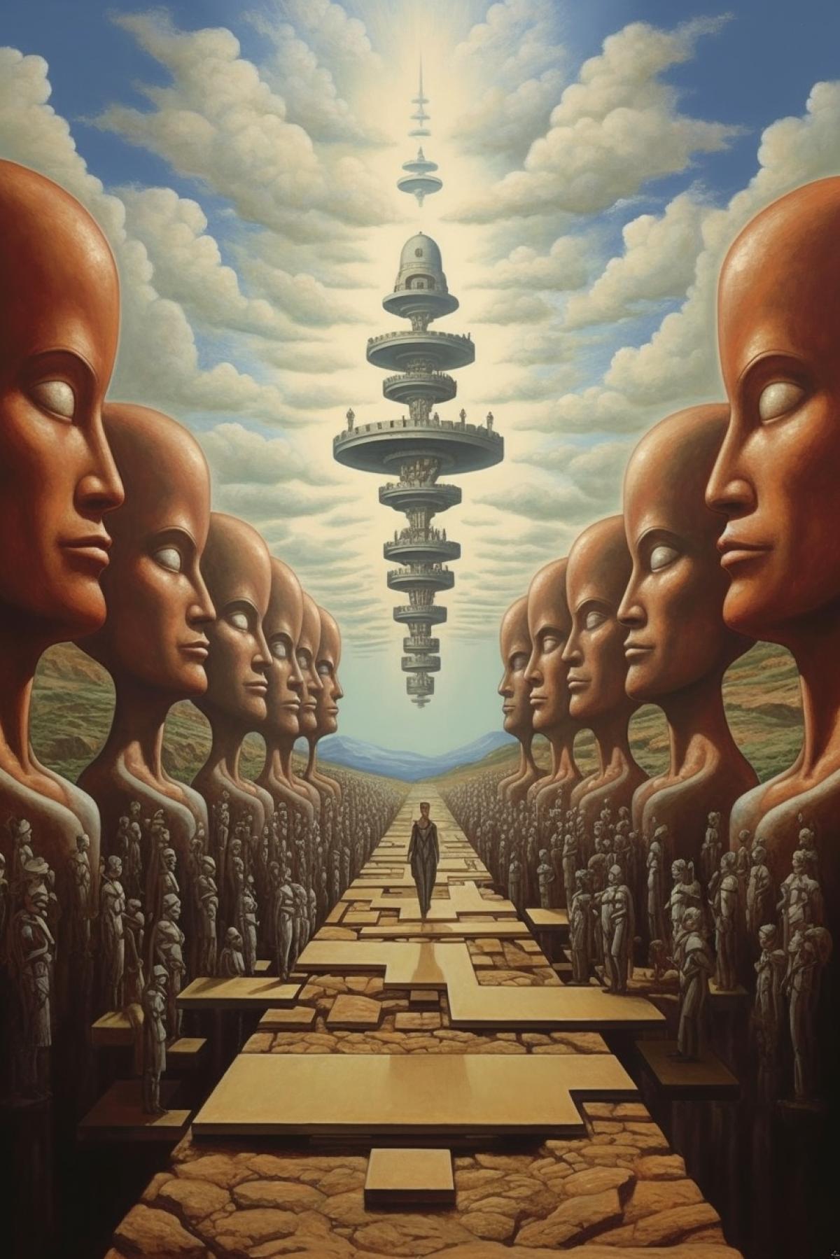 hallucinations parallel spiritual world surrealism