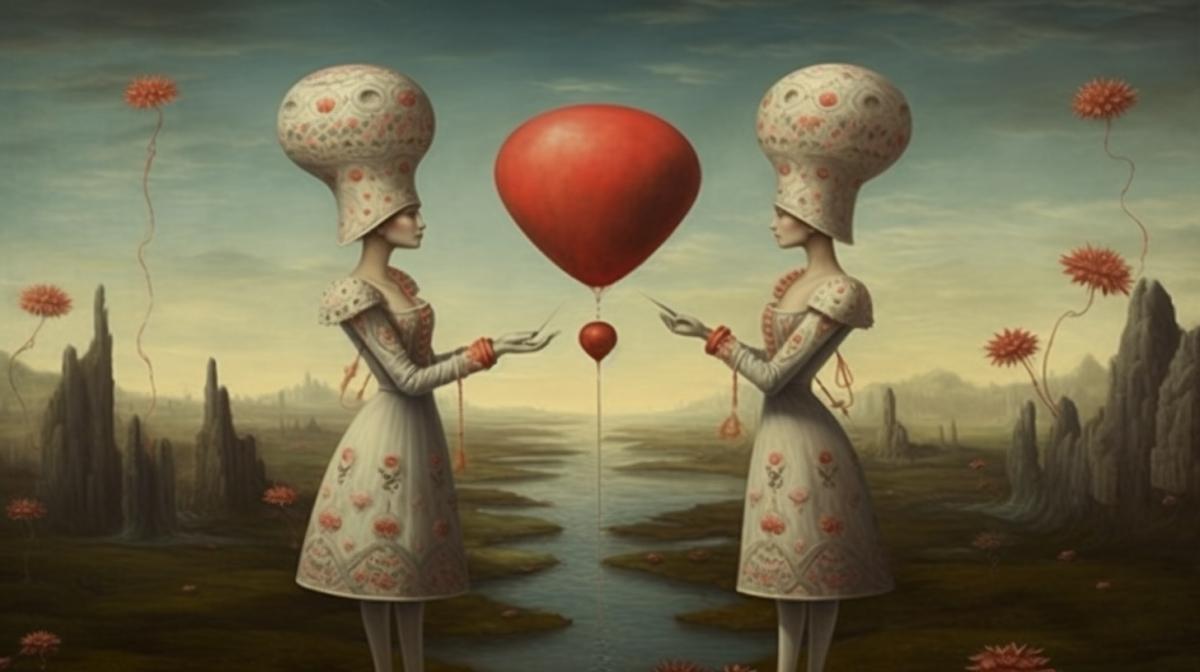 Romantic hallucinations surrealism