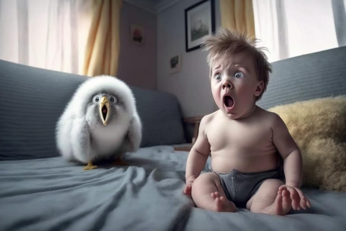 Adorable baby hallucinations 🐧