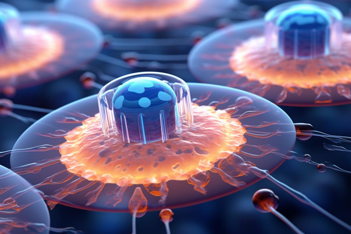 NanoRobots control nanotransport inside cell membranes