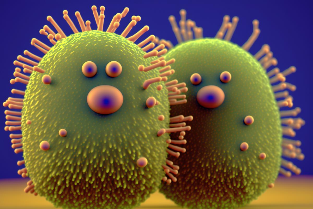 Bearded bacteria at the disco in their nanoworld
