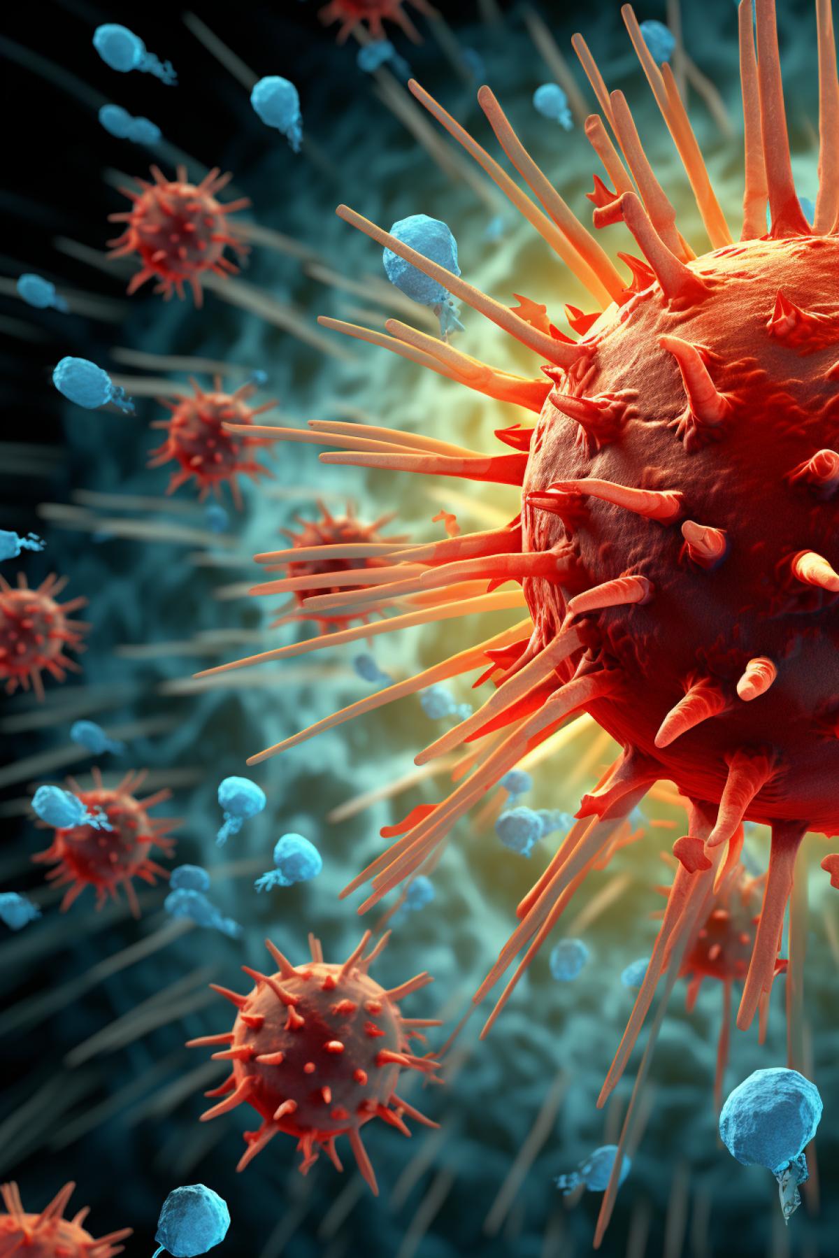 Nanoviruses attack the human cell