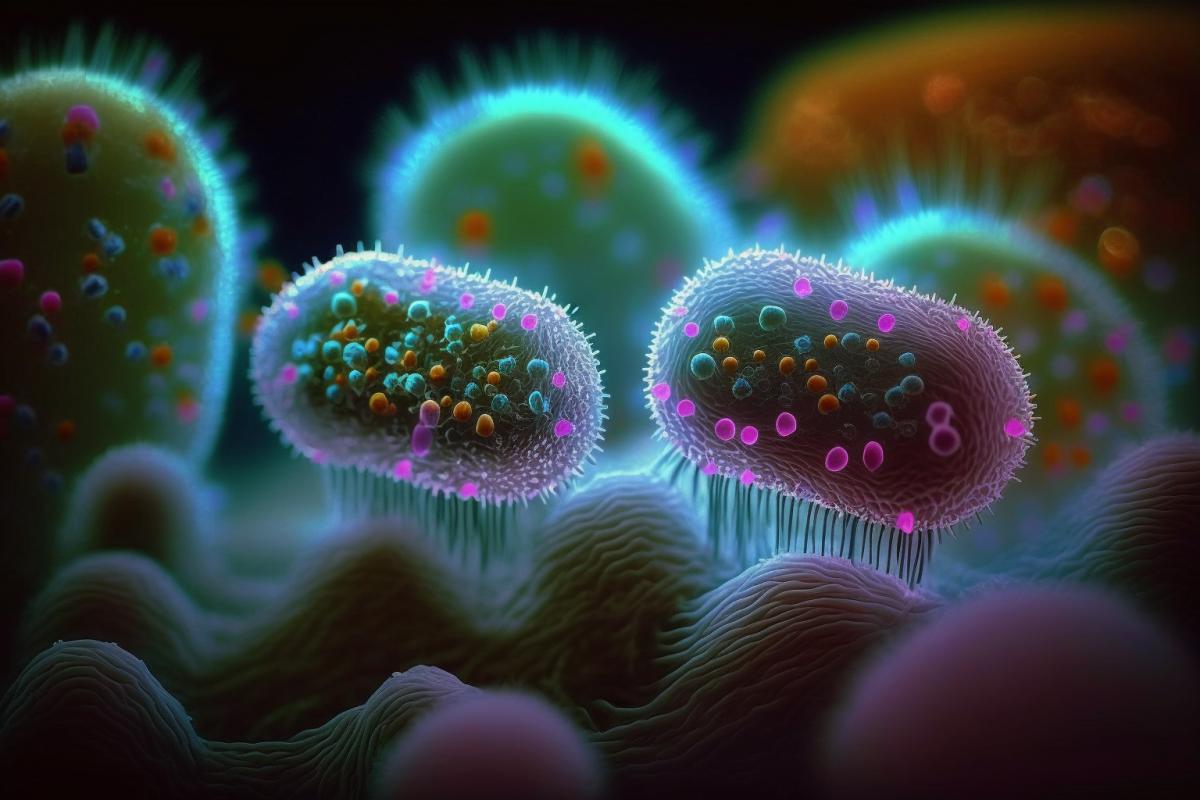 Bearded bacteria at the disco in their nanoworld