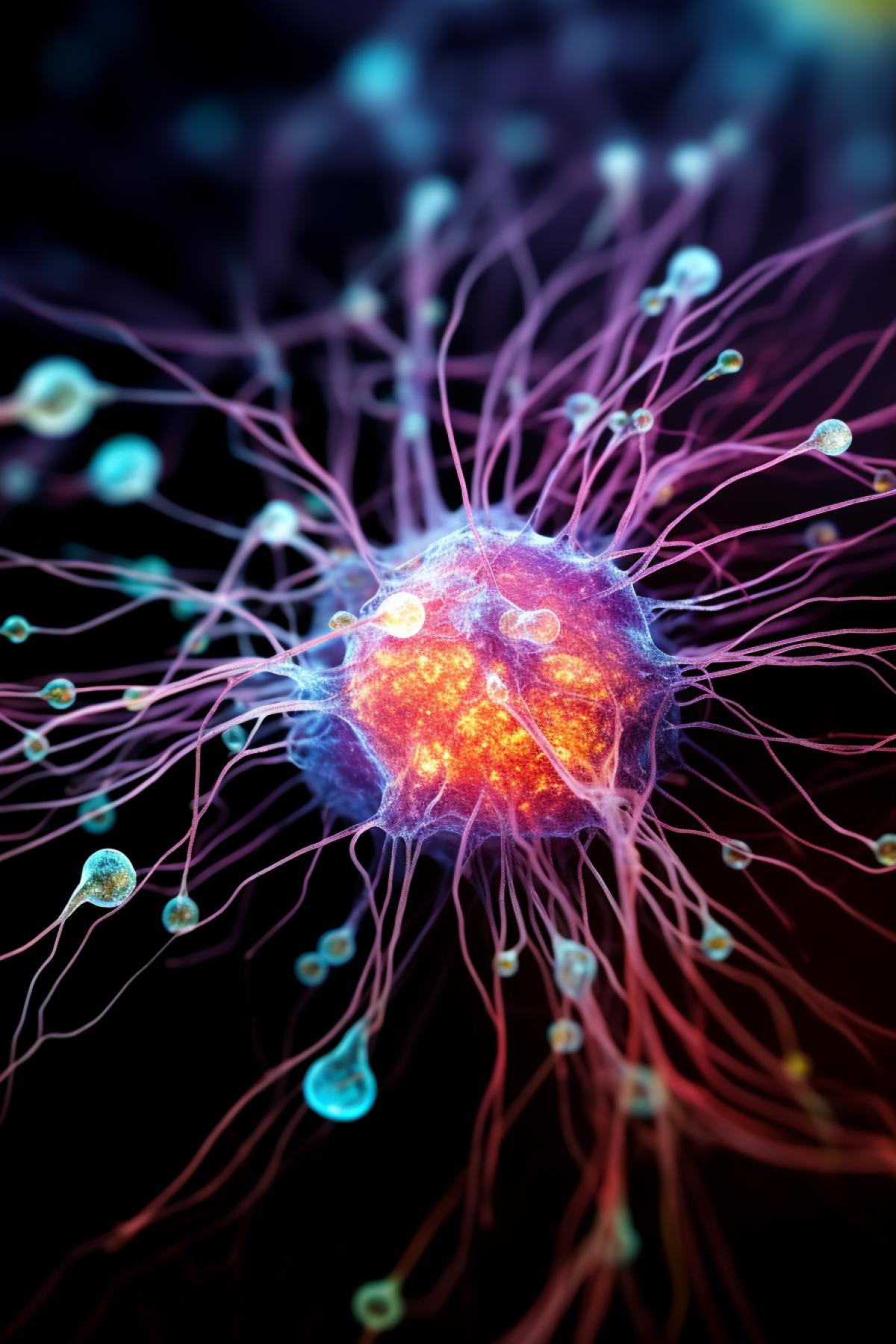 Nanites in the human brain