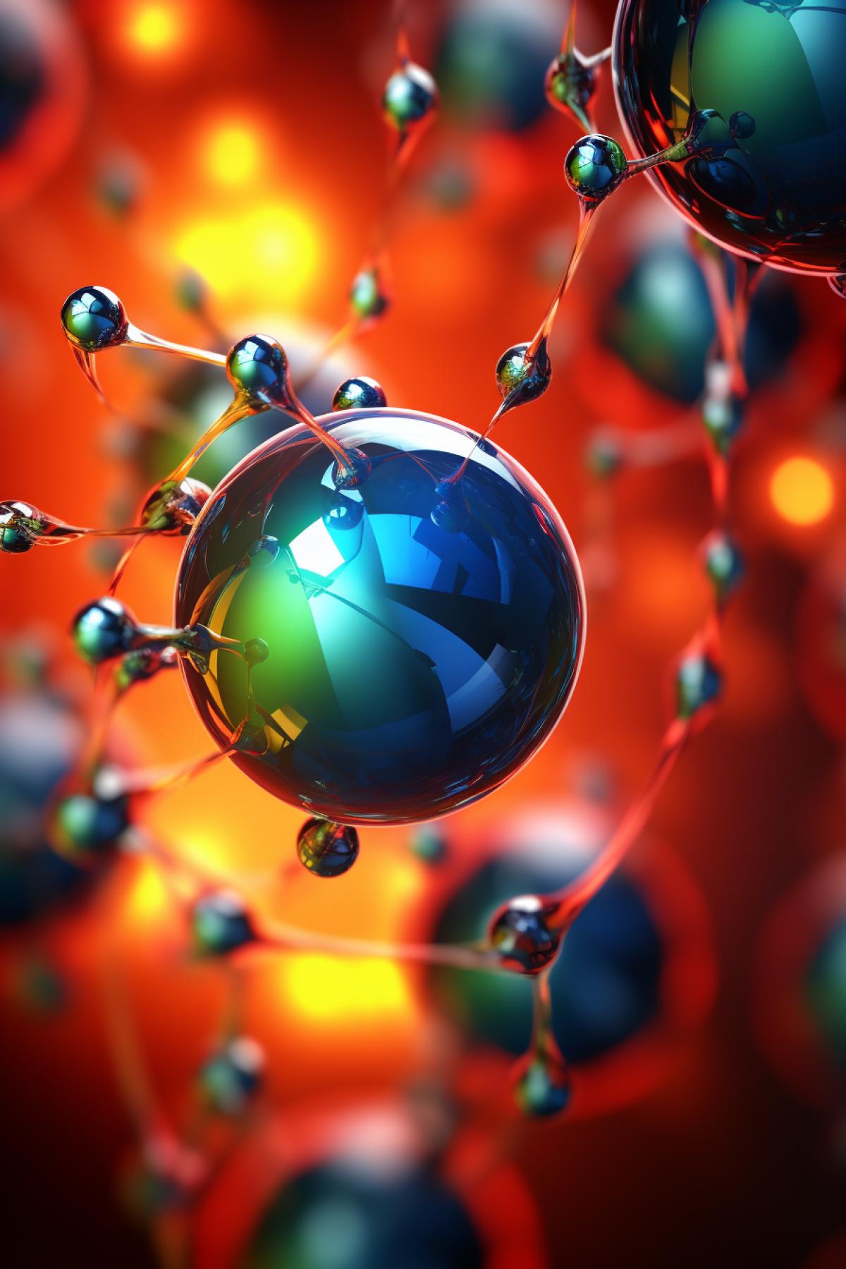 Cheerful nanoparticles play football in the nanoworld