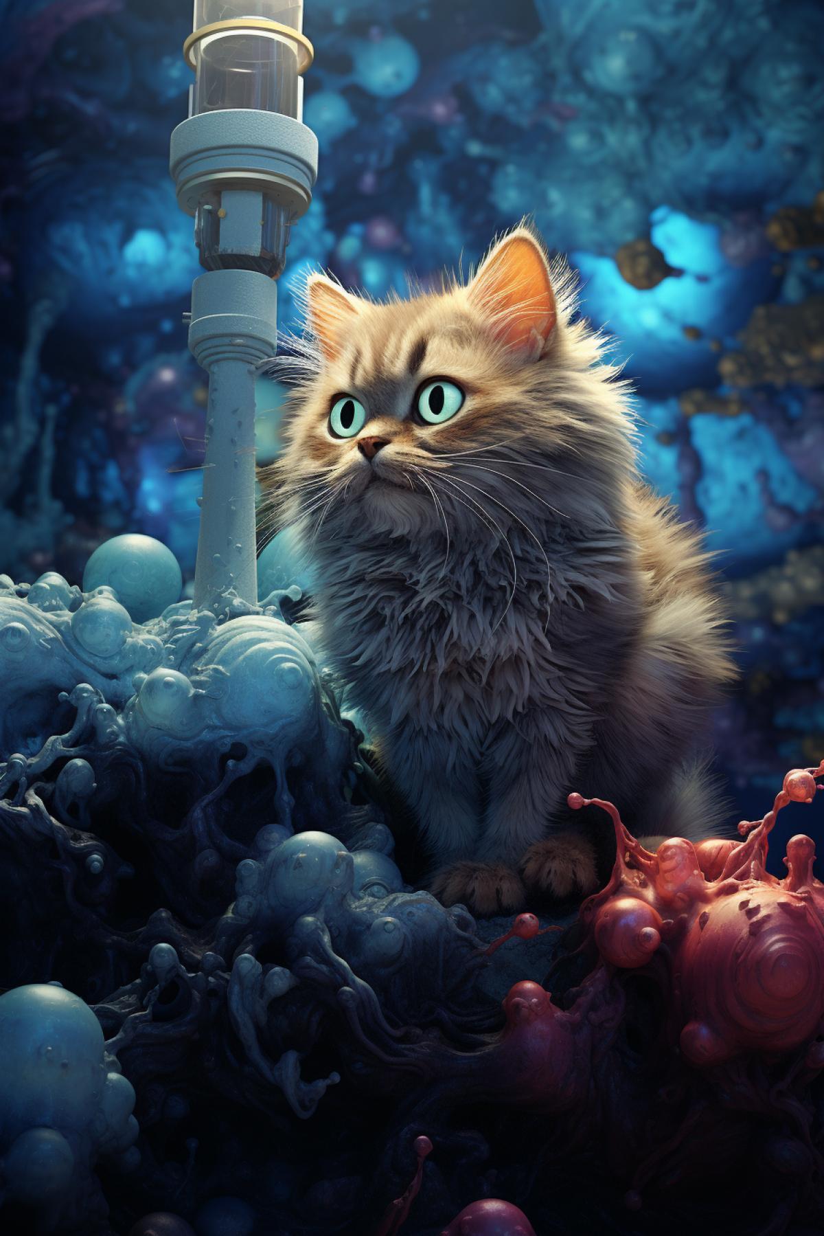 Nanocat under the microscope