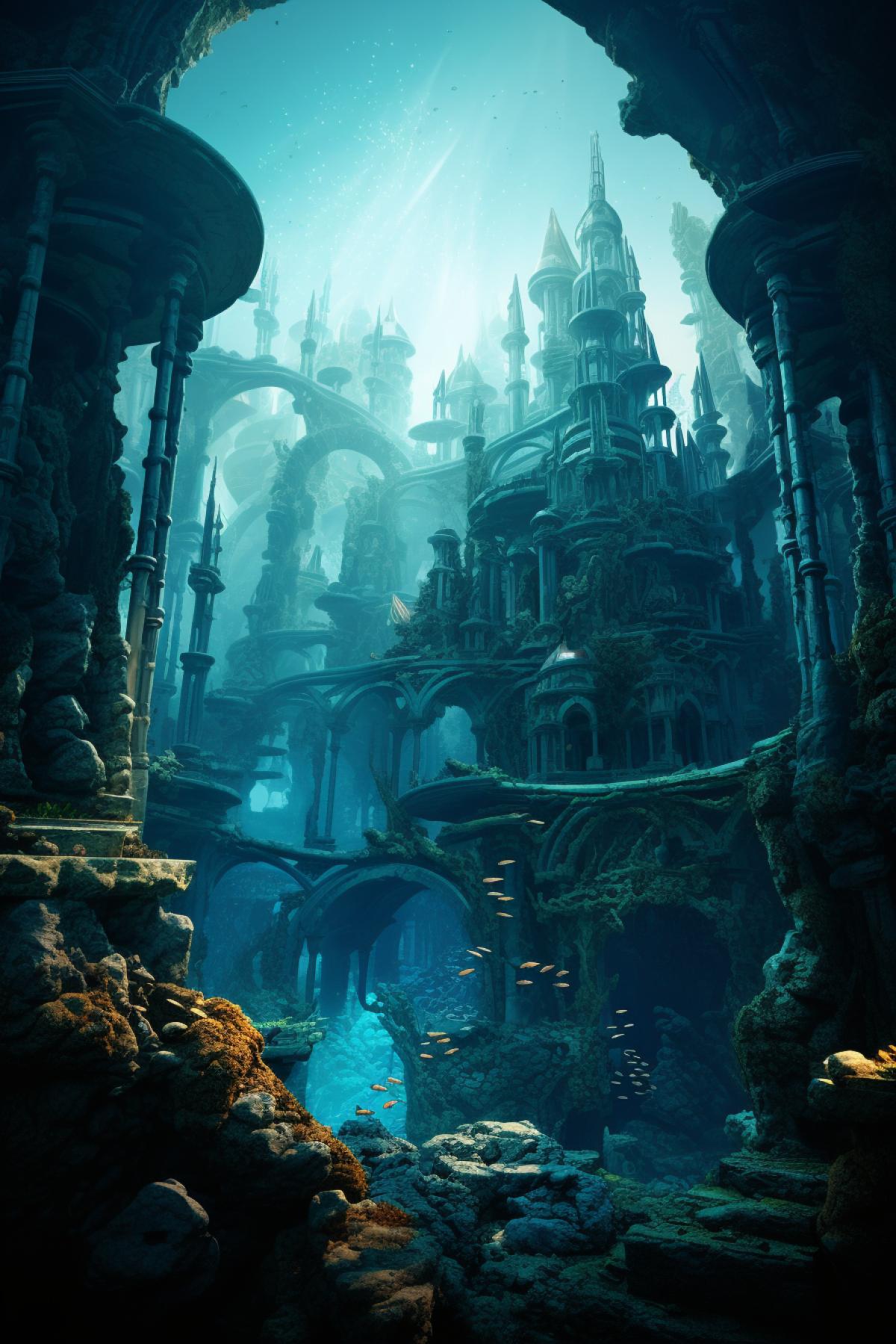 Extraordinary underwater city