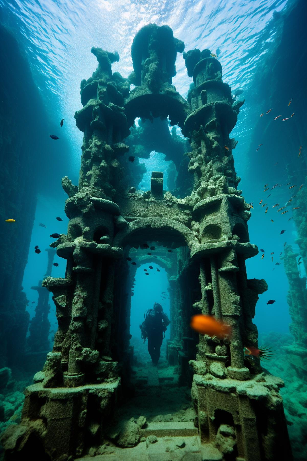 Extraordinary underwater city