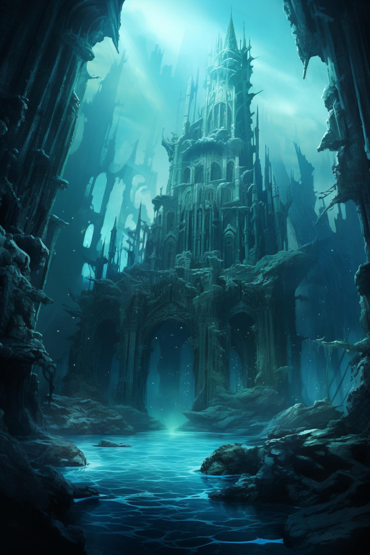 Underwater city, Lovecraft style