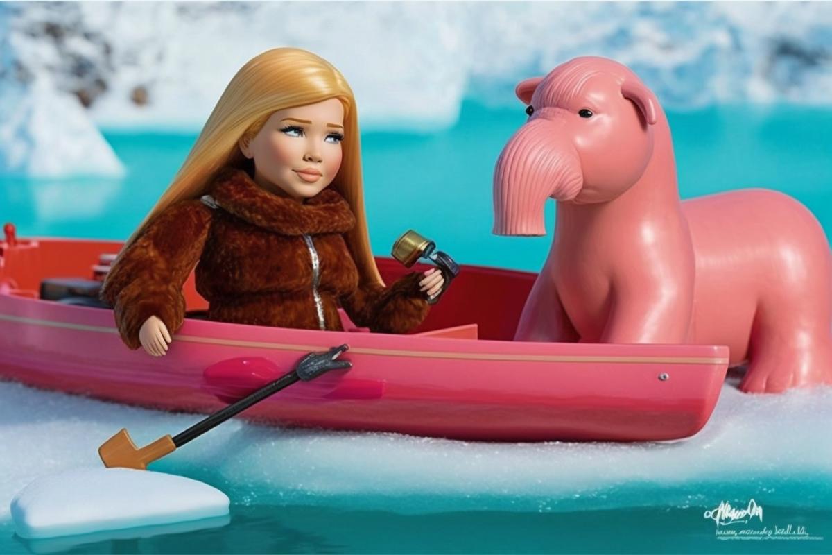 Barbie met a walrus