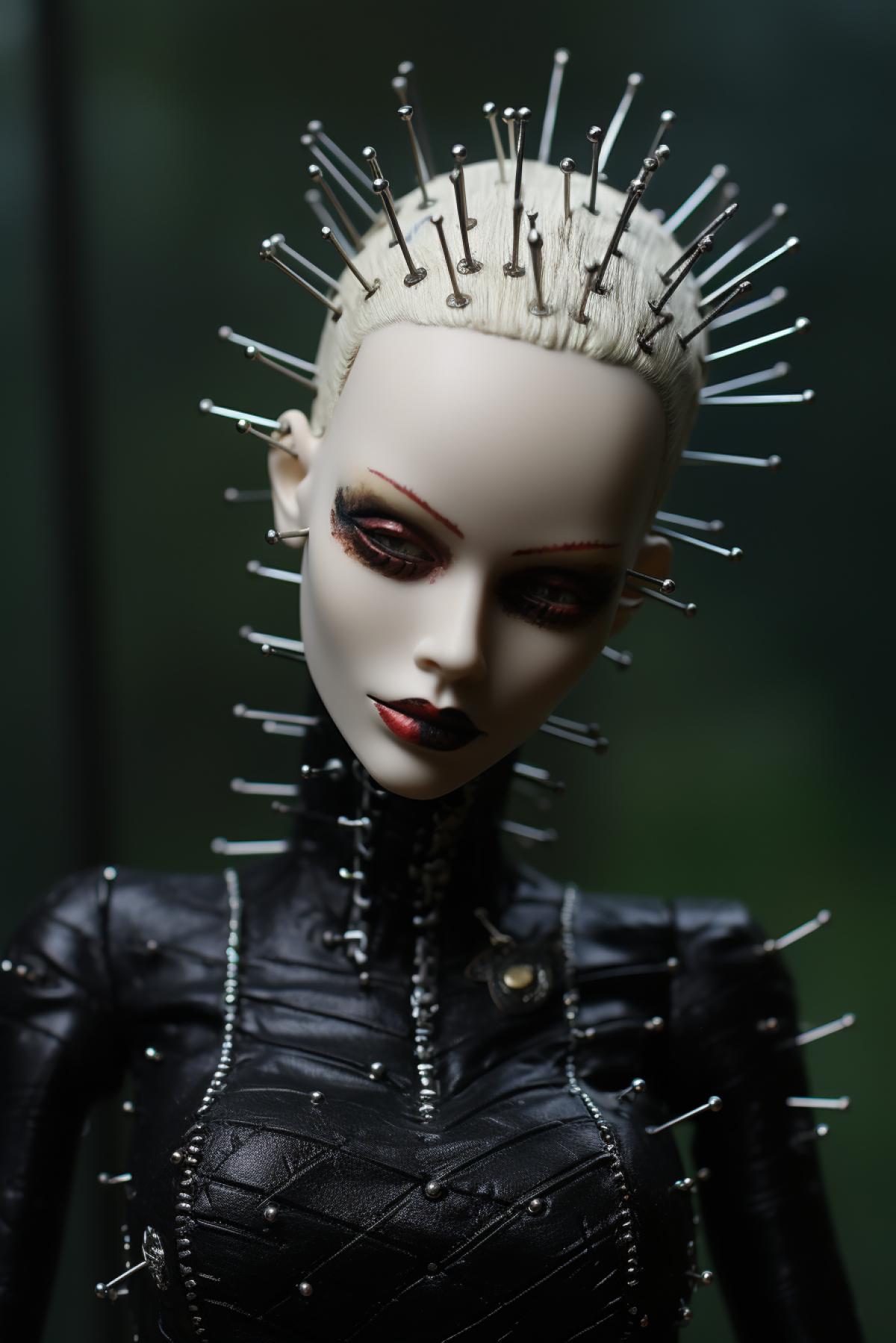 Barbie style pinhead