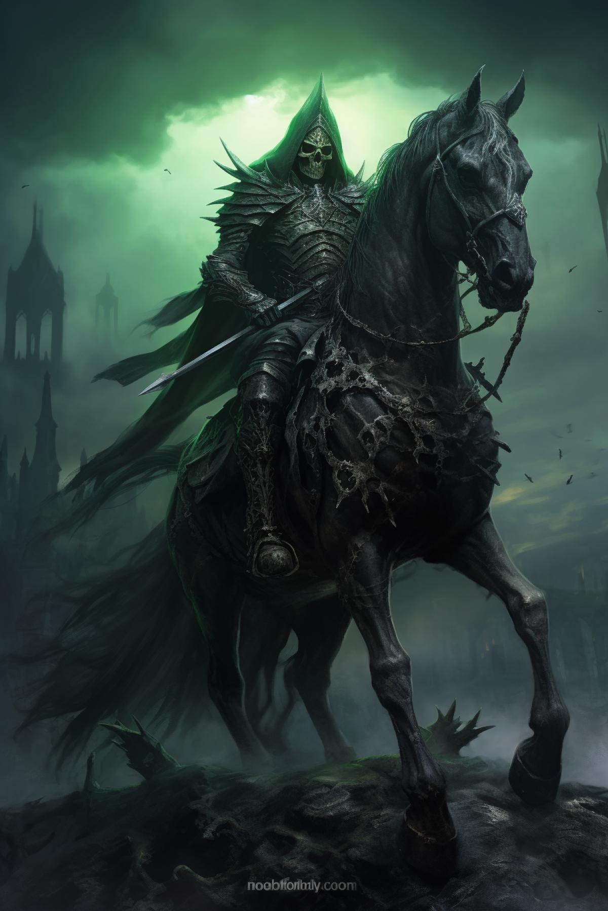 Necromancer Horseman of the Apocalypse