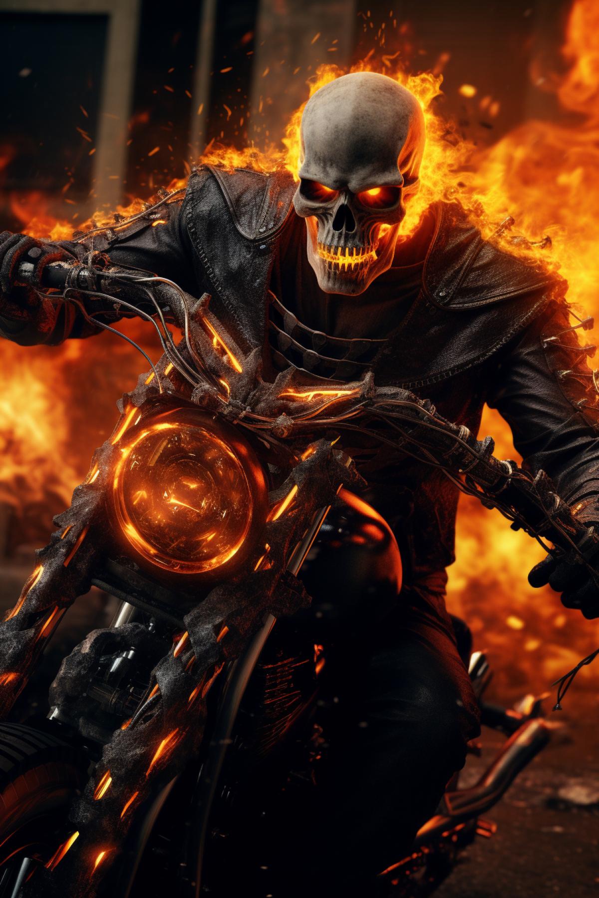 ghost rider motorcycle movie