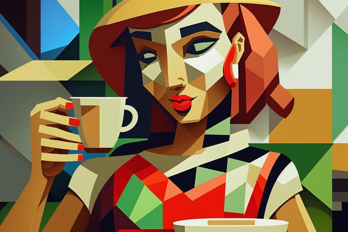 🍱🍣🍤 cubist style