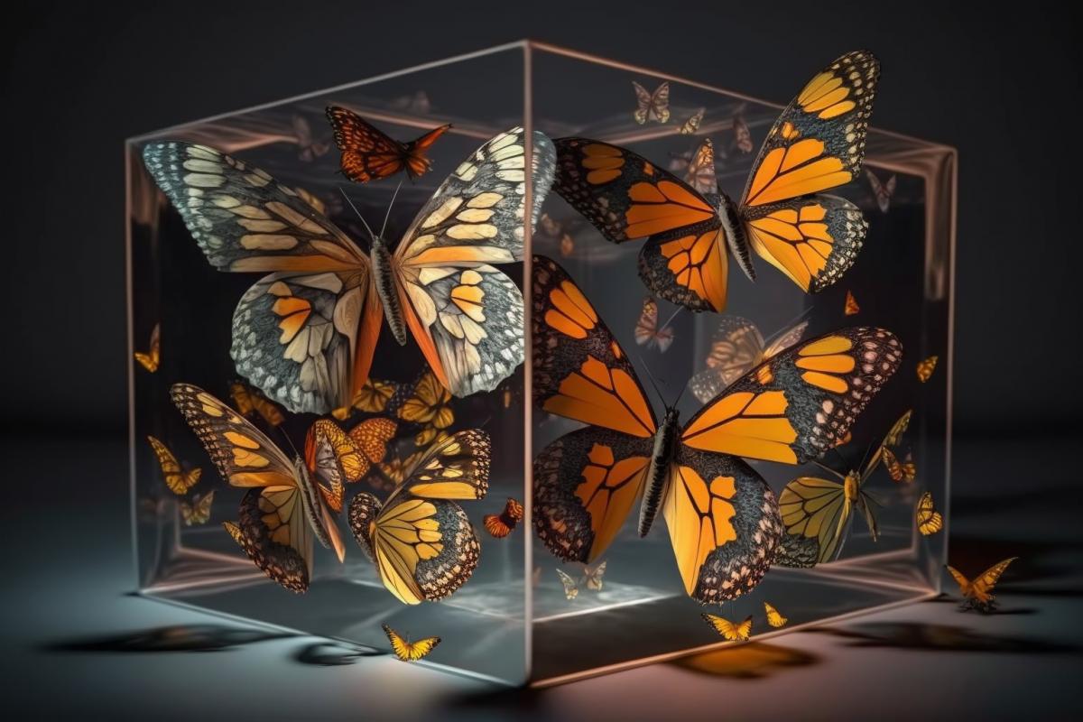 cubic butterflies