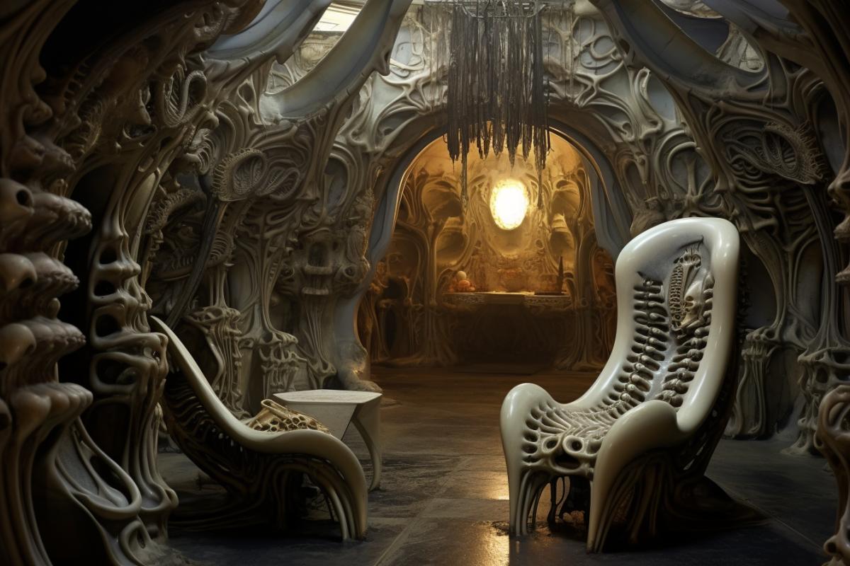Interior by H. R. Giger