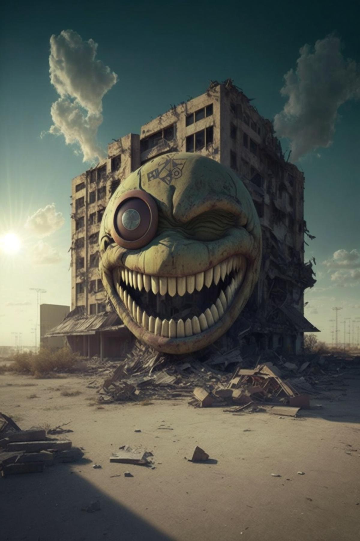 The funniest abandoned city