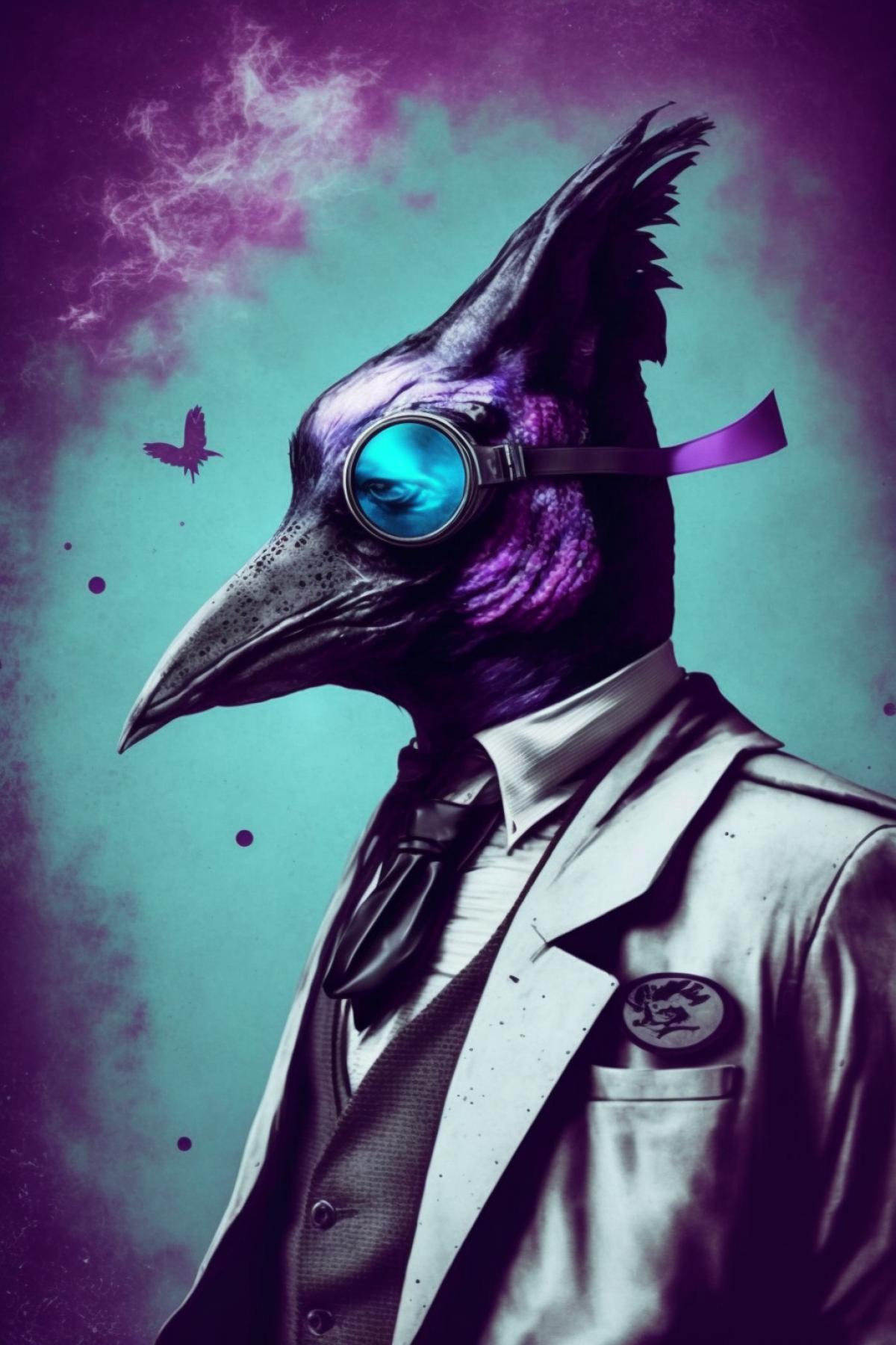 Terrible sinister villain 🐔💀