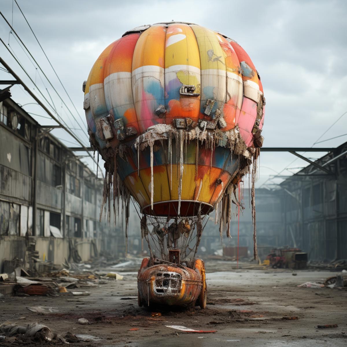 air balloon by Artur Bordalo